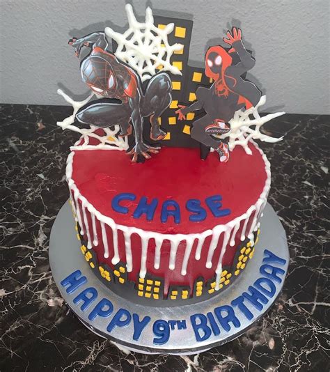 Spider Man Into The Spider Verse Cake Toppers Jeffrey Merriman