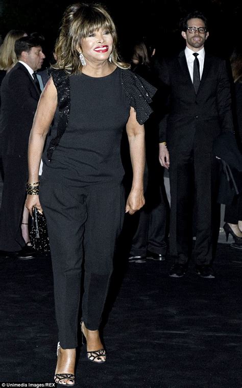 Tina Turner, 74, denies claims she suffered a stroke and says she is in