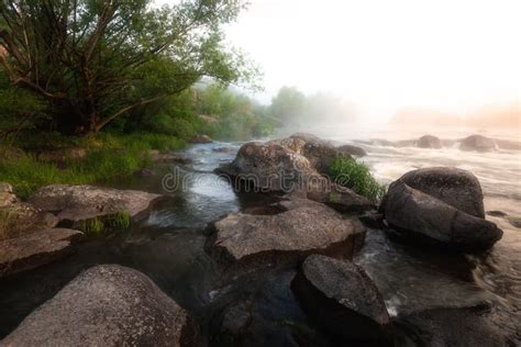 Foggy River Morning Stock Image Image Of Southern Morning 43172983