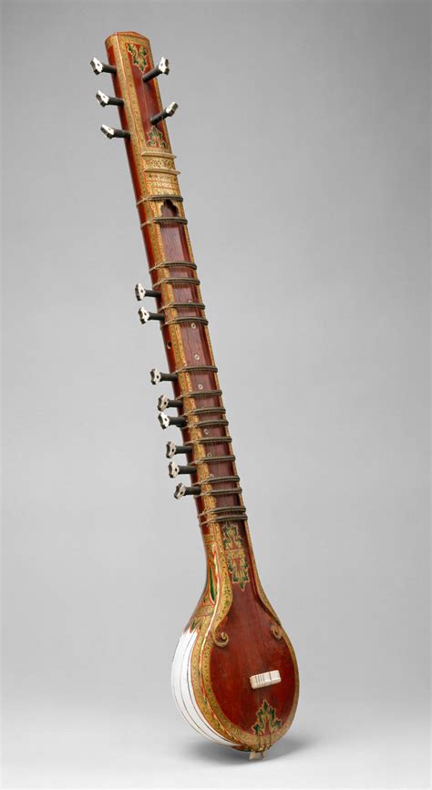 Sitar Indian The Metropolitan Museum Of Art Musical Instruments