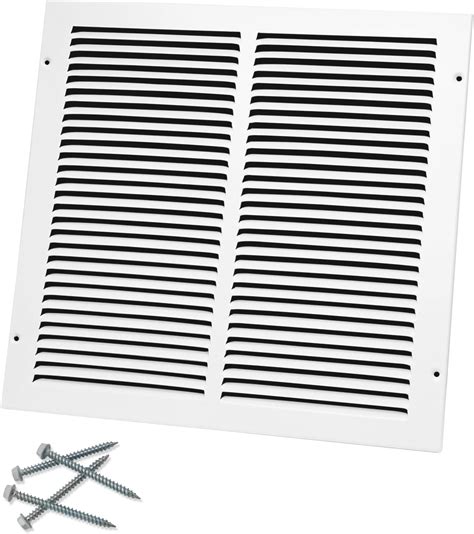 Howeall 14w X 14h Duct Opening Size Steel Return Air Grille Air
