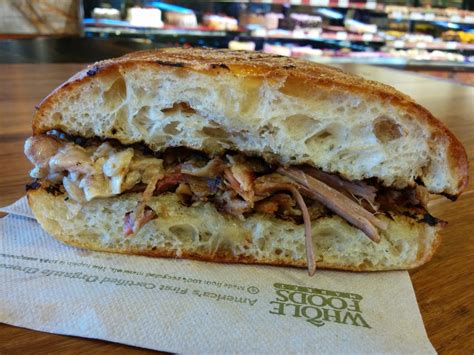 Among them, sandwiches rank towards the top. Review: Whole Foods - Pulled Pork Sandwich | Brand Eating
