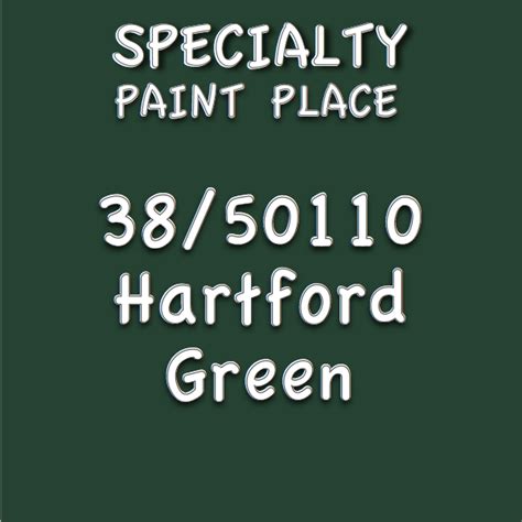 Hartford Green Tiger Touchup Paint Quart Can