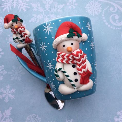 Christmas Snowman Coffee Mug Ceramic Funny Tea Cup Xmas Etsy