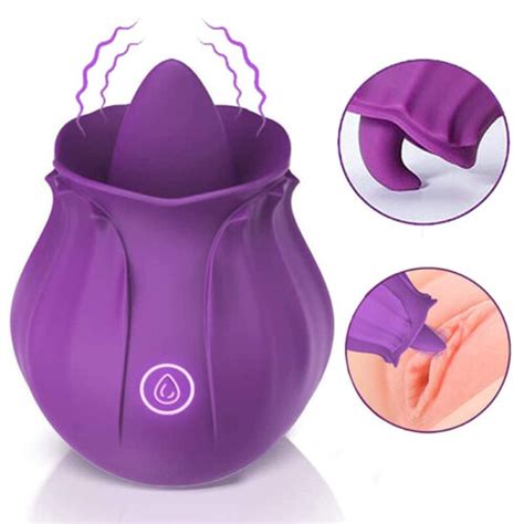 Rose Toy Vibrator Clit Sucker Dildo Women G Spot Massager Sex Toy For Women Ebay