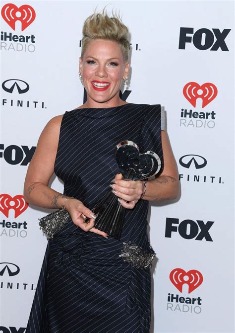 Pink At Iheartradio Music Awards At Dolby Theatre In Los Angeles Hawtcelebs