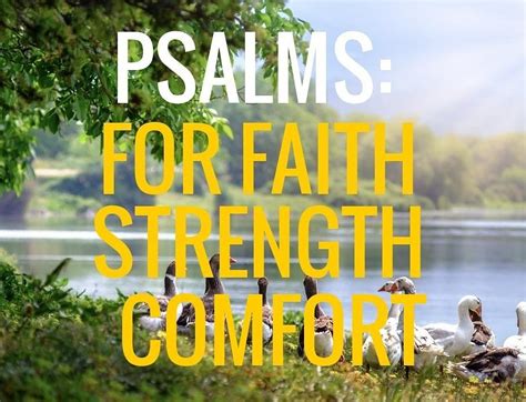 Psalms For Faith Strength Comfort Relaxing Music And Soaking In