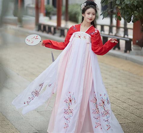 Ancient Hanfu Chinese Dress Women S Hanfu Dress Coat Etsy
