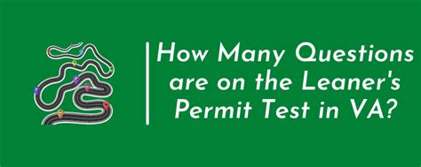 How Many Questions Are On The Learners Permit Test In Virginia