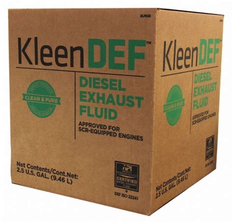 Kleen Def Diesel Exhaust Fluid Def25 Galbox Hawa Klf002 Gr 1 Fry