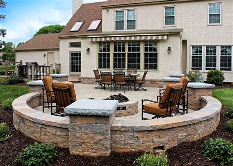 If looking for a more practical solution and alternative to an expensive stone patio, wooden deck or interlocking bricks pavement, pea gravel is your best option. Deck & Patio Masonry Features: Stone Walls, Columns ...
