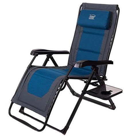 The caravan sports infinity oversized zero gravity chair is one of the top recliners you can purchase, when you want to sit back, relax and simply the outsunny zero gravity recliner lounge patio pool chair is just perfect for the back porch, patio or camping trips. Timber Ridge Zero Gravity Locking Lounge Chair Oversize