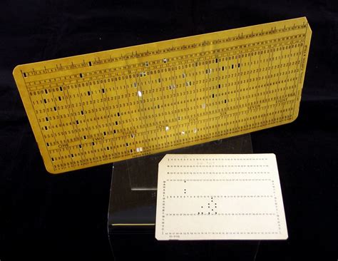 96 Column Punched Card 1969 Late 1970s Museum Of Obsolete Media