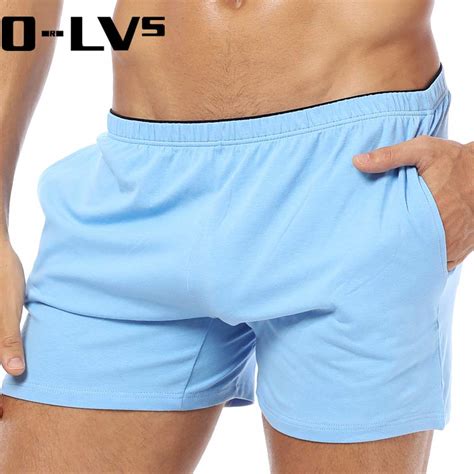 Orlvs Shorts Men Elastic Waist Pockets Cotton Short Homme Mens Shorts