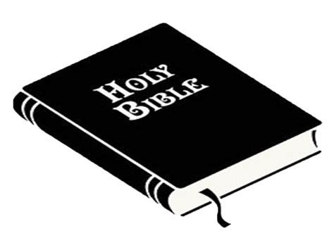 Bible Clip Art Black And White