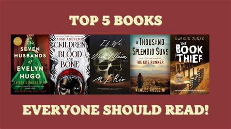 Top 5 Books Everyone Should Read The Current