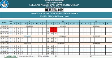 Aplikasi jadwal pelajaran smp/mts, sma/ ma, smk/mk anti bentrok. Aplikasi Jadwal Pelajaran Anti Bentrok Tahun Pelajaran ...