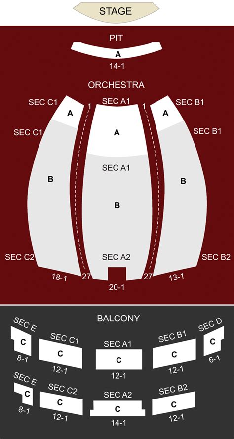 Orpheum Theater Phoenix Az Seating Chart And Stage Phoenix Theater