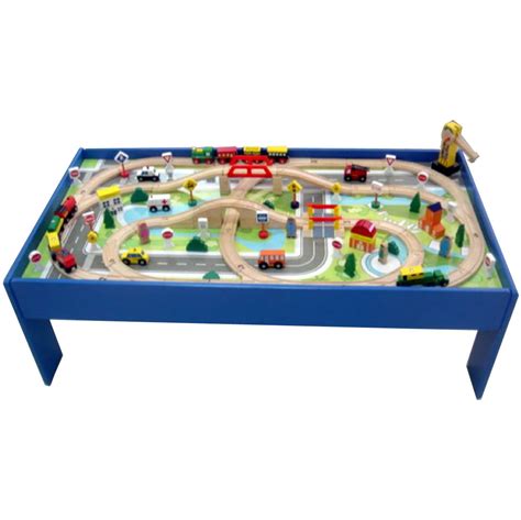 Maybe you would like to learn more about one of these? China 100pc Wooden Rail - Way Table Train Set - China ...