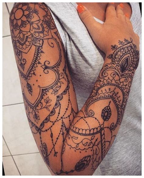 15 Beautiful Mandala Sleeve Tattoos For Women 47 Best Sleeve Tattoos