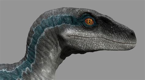 Jurassic World Camp Cretaceous Dinosaur Rnd Raptor Blue Lorin Z
