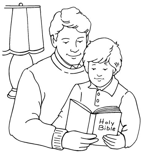 Happy Fathers Day Coloring Pages | Cool Christian Wallpapers