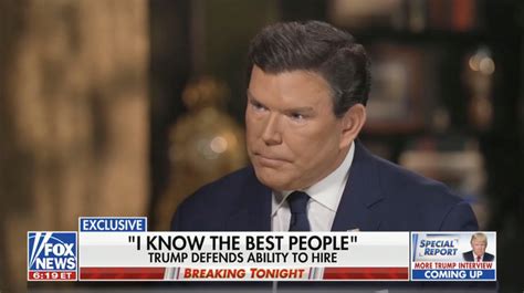 Bret Baier Hits Trump With Long List Of Staffers He Ridiculed