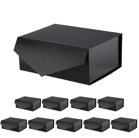 10 T Boxes 9x65x38 Inches Groomsman Boxes Rectangle Collapsible Boxes With Magnetic Lids