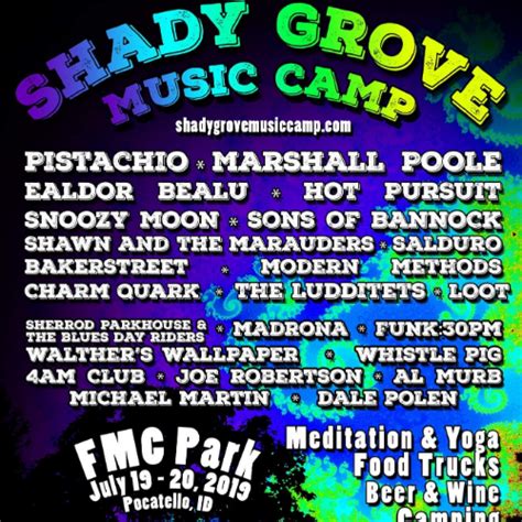 Myidahotix Shady Grove Music Camp