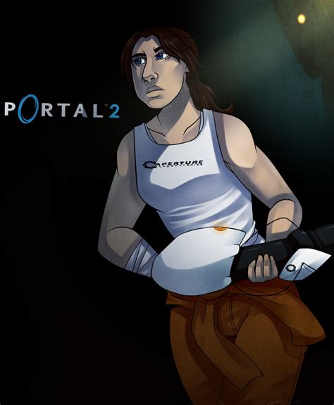 Portal 2 Chell By Rad Pax On Deviantart
