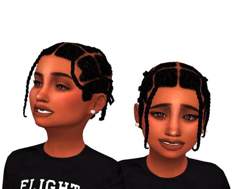 Pin By Kiah Monae On Character Ideas Sims 4 Afro Hair Sims 4