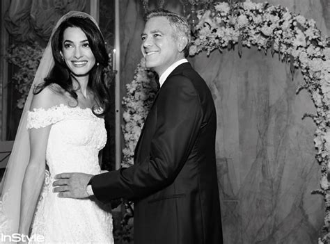 Looks like she has kept that gorgeous wavy hair for a long time. Amal and George Clooney's Wedding Photos