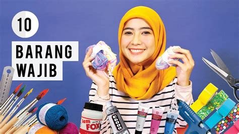 Kreativitas di industri kerajinan tangan tidak terbatas. 10 BARANG WAJIB UNTUK DIY - YouTube