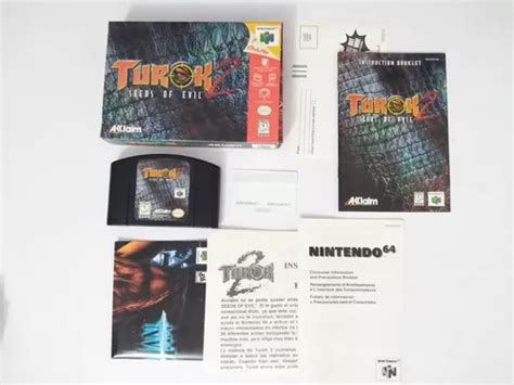 Turok Seeds Of Evil Completo N De Colecci N Nintendo Cib Mercadolibre