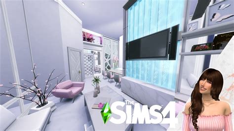 mini apartamento luxuoso│the sims 4 speed build youtube