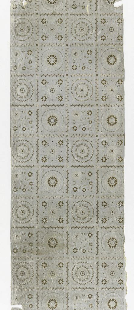 Our fave bathroom tile design ideas. Tile pattern, with large stylized floral ornaments ...