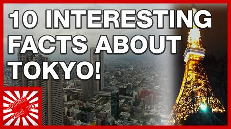 10 Interesting Facts About Tokyo Japan Youtube