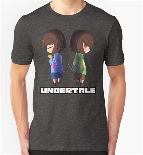 Undertale Chara And Frisk T Shirts And Hoodies By Coolguyenzo Redbubble
