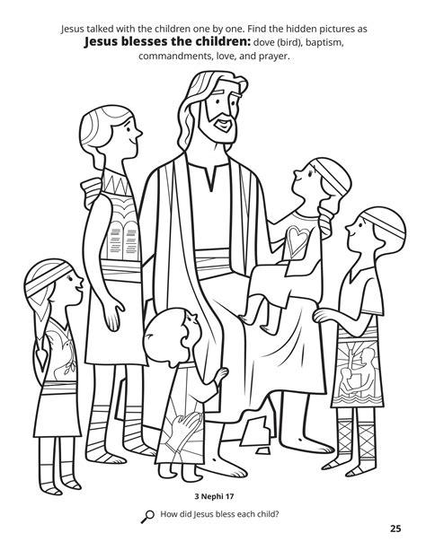 Jesus Segnet Die Kinder Ausmalbild Ausmalbilder Rezfoods Resep