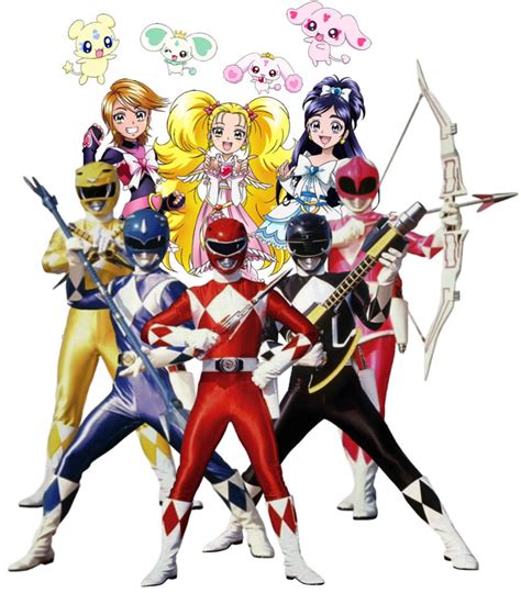 Precure Max Heart X Zyuranger By Gokaisliver6 On Deviantart