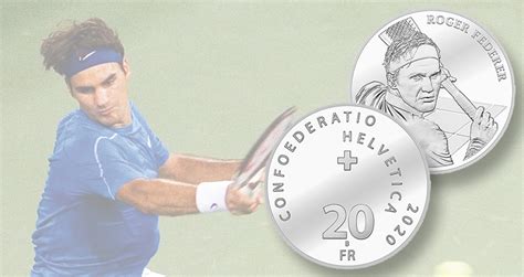 Swiss Mint Honors Tennis Star Roger Federer