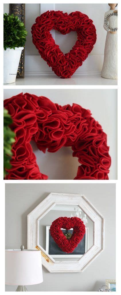 35 Cute Valentines Day Wreaths To Liven Up Your Front Door Valentine