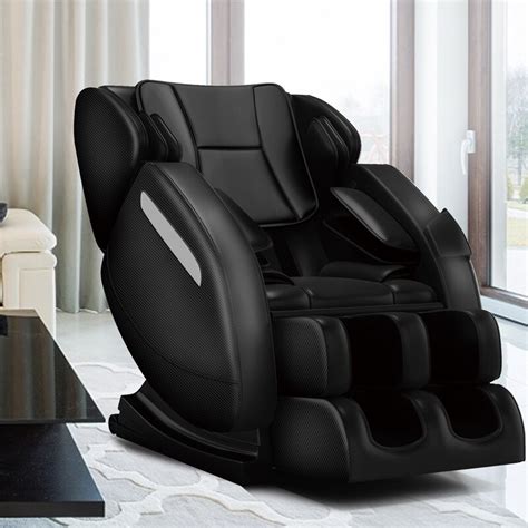 Faux Leather Power Reclining Heated Massage Chair Dealwiki