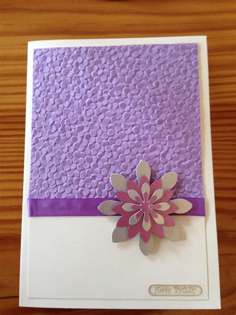 For a simple handmade birthday card, you'll need: A simple handmade birthday card | Handmade birthday cards ...