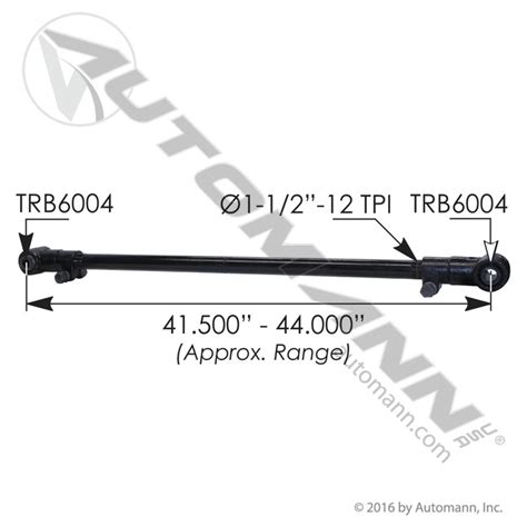 Tr18691 Reyco Track Torque Rod Arm Adjustable Sadler Power Train Inc