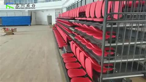 Athens Stadium Bleacher Indoor Retractable Gym Bleachers Seating Metal Bleacher For Stadium 