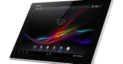 Sony Xperia Tablet Z The New 101 Inch Tablet From Sony Corporation A