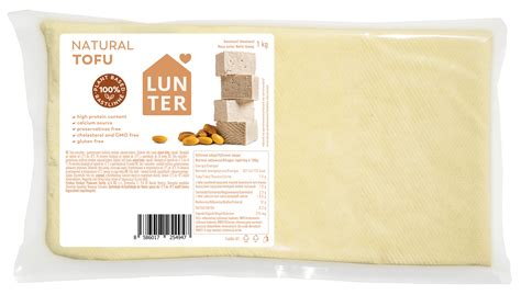Tofu Naturalne 1kg5 Lunter B2b Kuchnie Świata