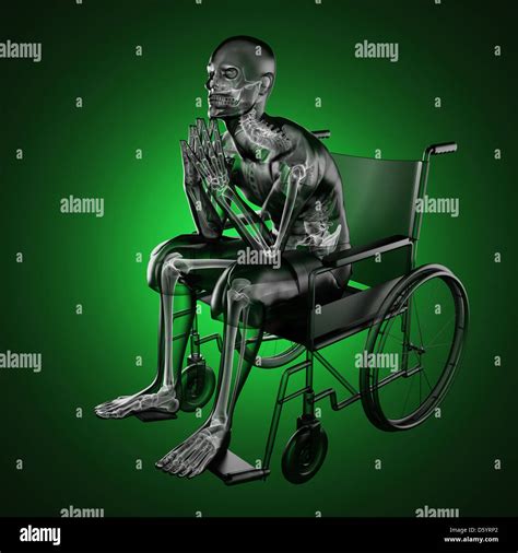 Skeleton In Wheelchair Hi Res Stock Photography And Images Alamy