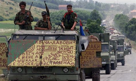 Serbian Troops Who Fought In Kosovo War Of Ethnic Cleansing Could